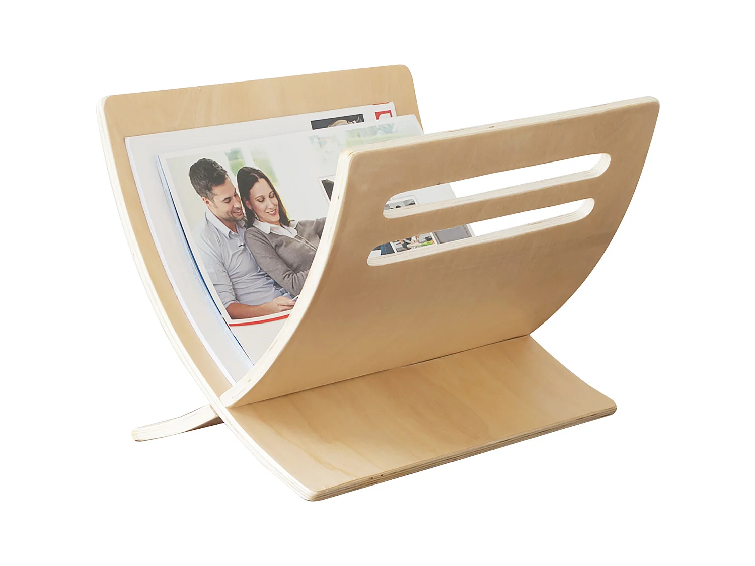 Krantenrek 30x29x36 cm natuurlijk