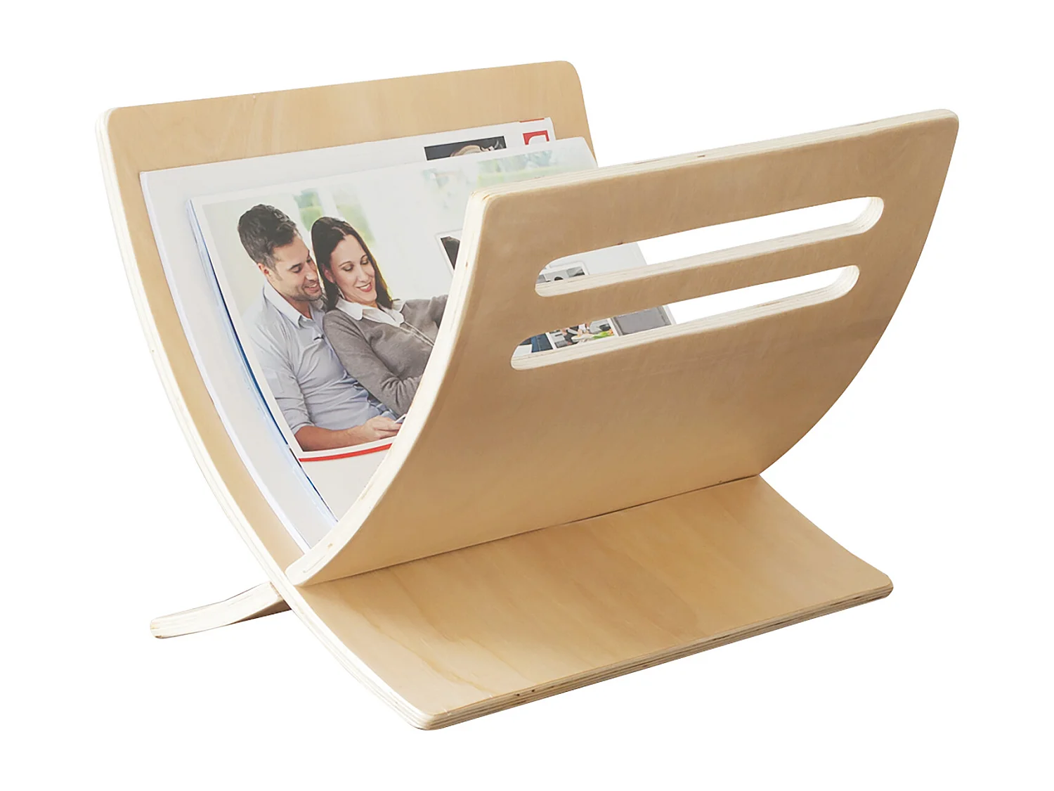 Revistero 30x29x36 cm natural