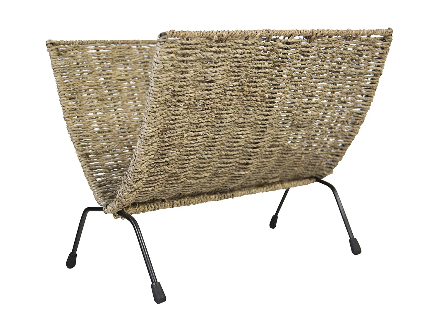 Revistero 37x33x23 cm negro