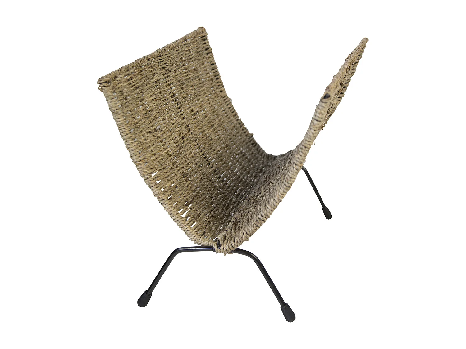 Revistero 37x33x23 cm negro