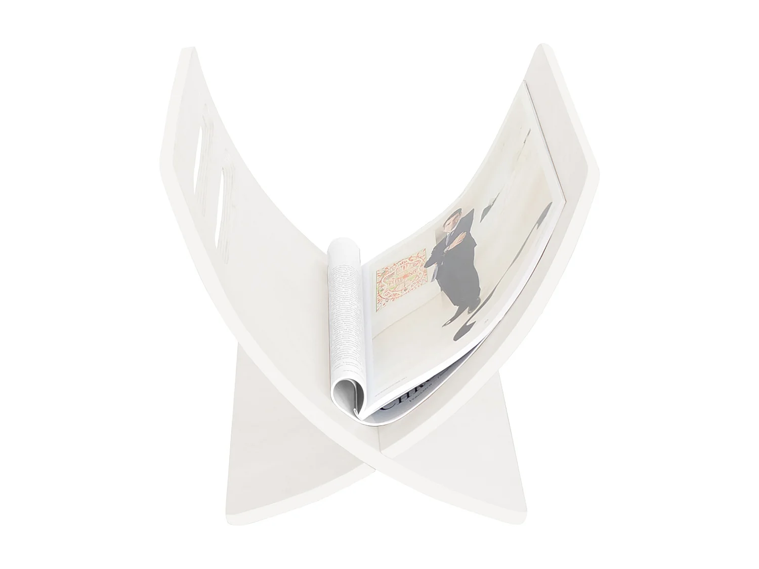 Revistero 30x29x36 cm blanco