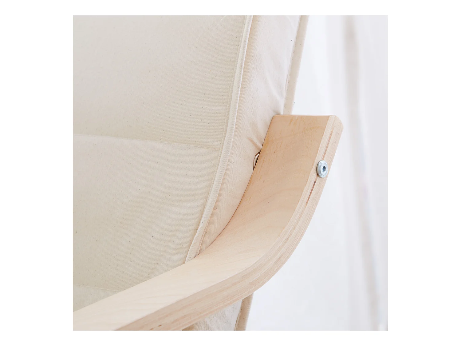 Relaxsessel 66,5x94x62,5 cm Natur Eames