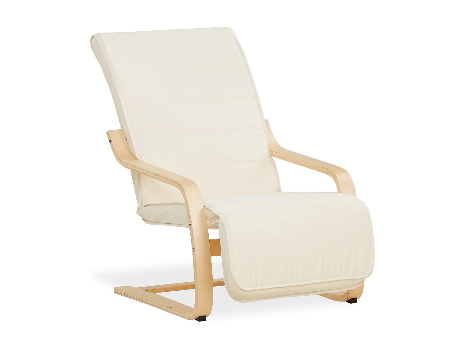 Fauteuil relax 66,5x94x62,5 cm naturel Eames