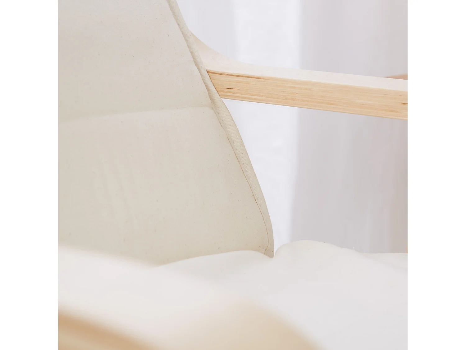 Fauteuil relax 66,5x94x62,5 cm naturel Eames