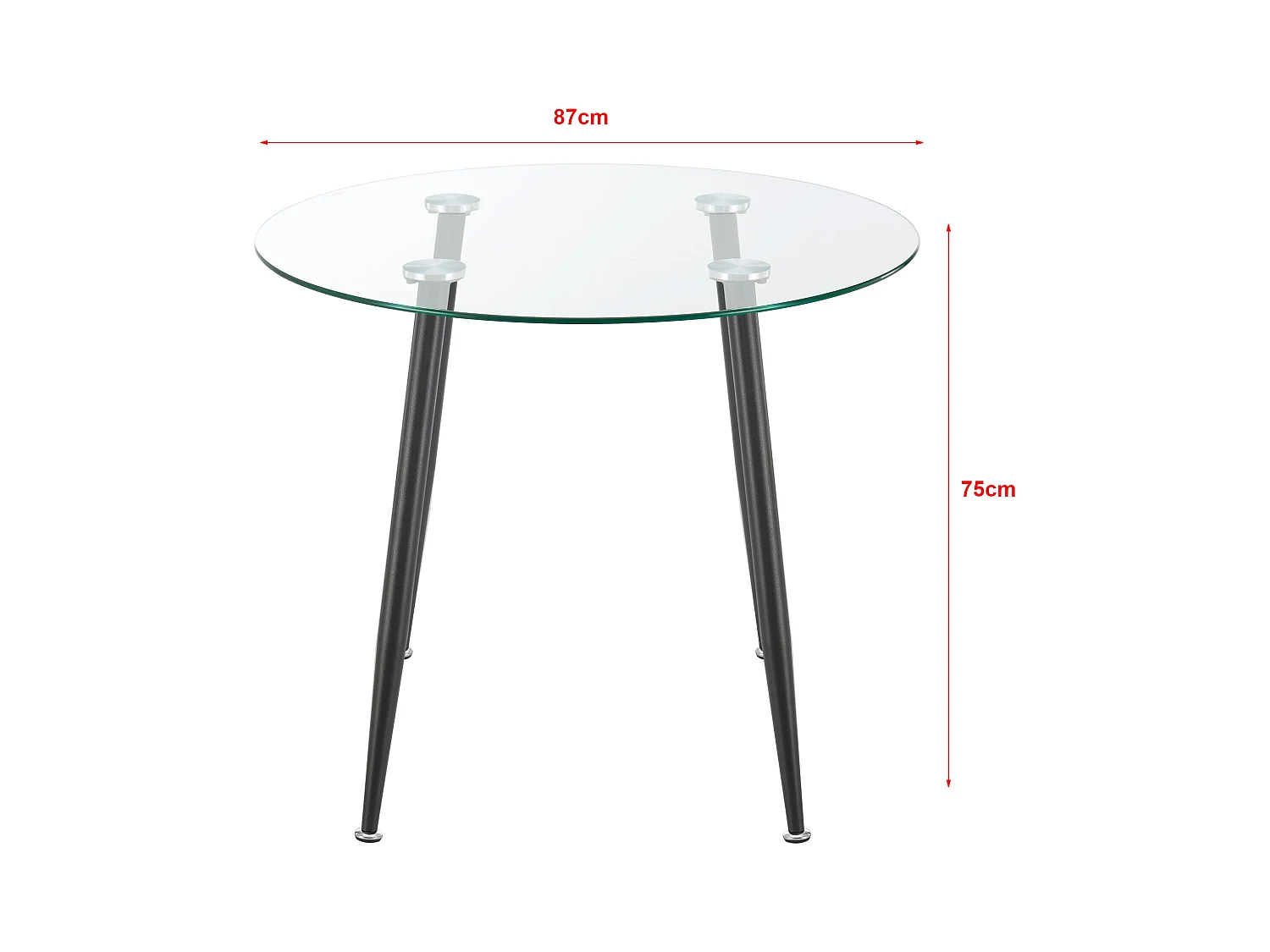 Table de salle à 87 x 87 x 75 cm 03_0008707
