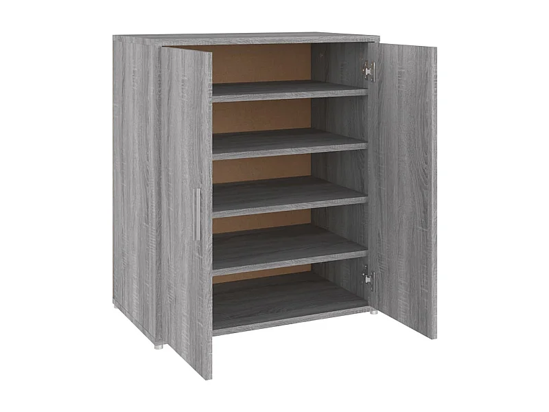 Meuble à chaussures sonoma bois marron 60 x 35 x 70 cm 02_0043430