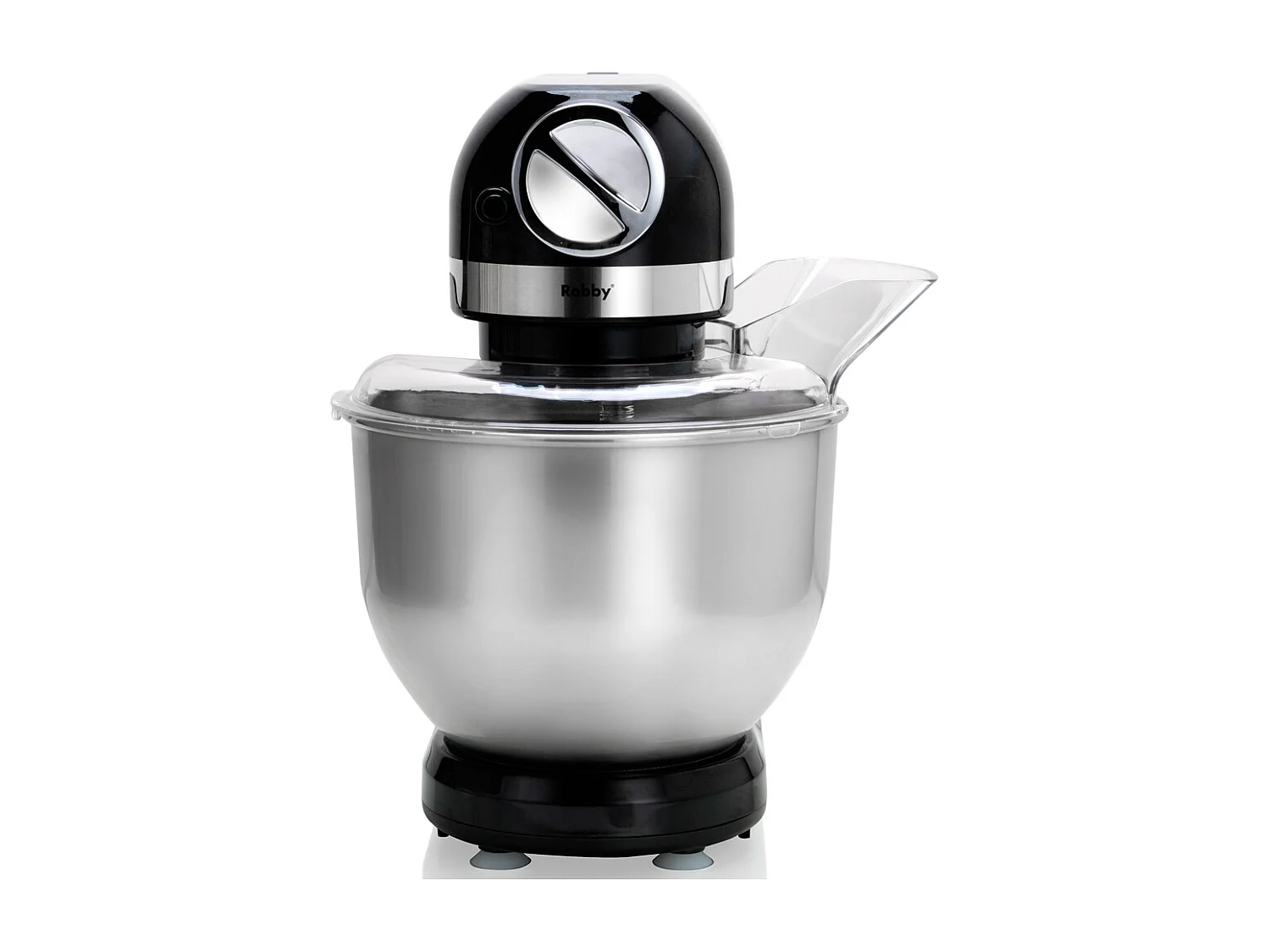 Robby Robot multifonctions 5l 1000w noir avec hachoir et blender 1,5l en verre - robimix noir
