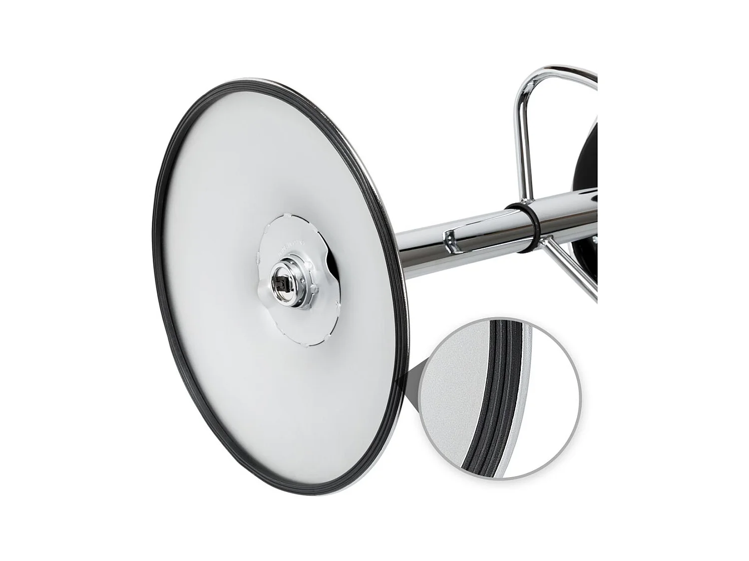 Lot de 2 tabourets noire 42 x 37 x 114 cm 1208011