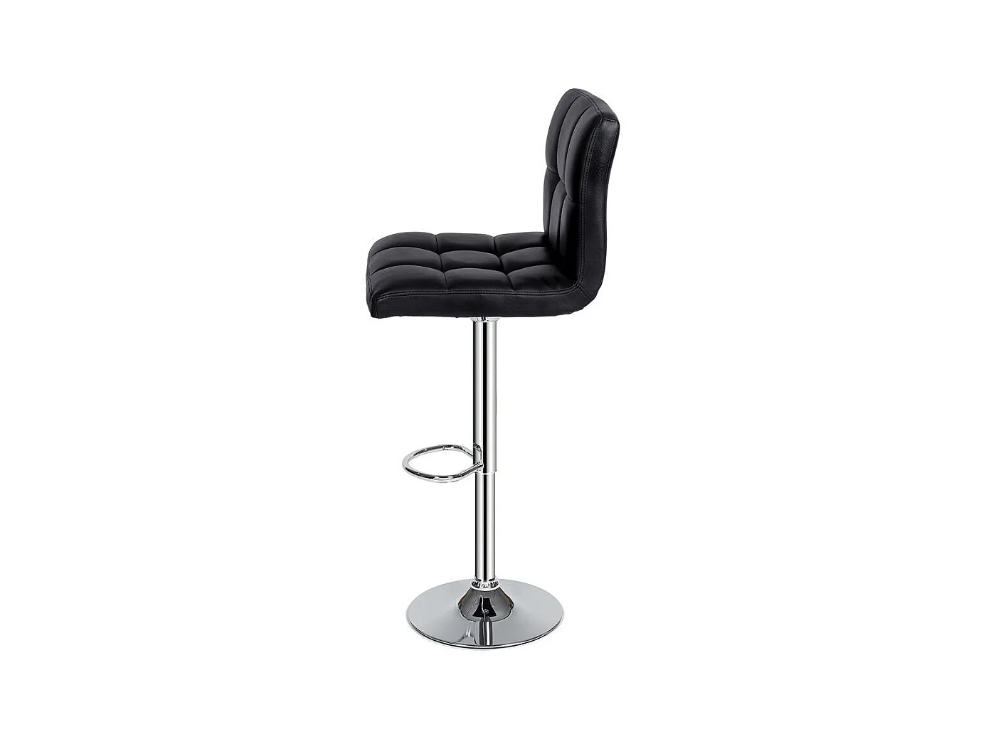 Lot de 2 tabourets noire 42 x 37 x 114 cm 1208011