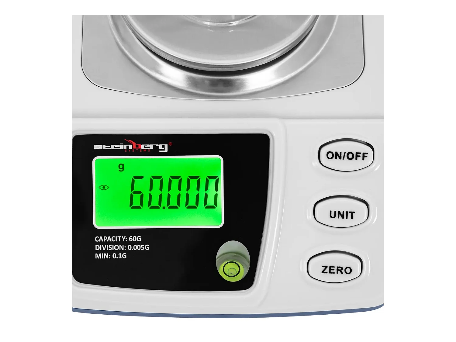 Balance digitale de précision argenté 14_0008342