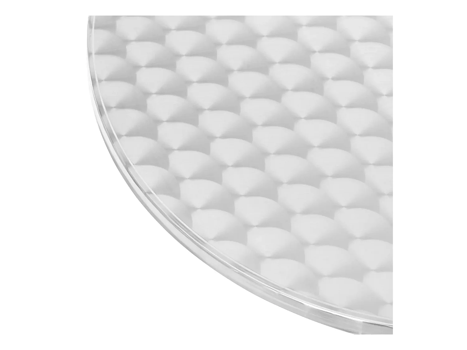 Lot de 2 tables argenté 130 x 113.5 x 130 cm 14_0010034