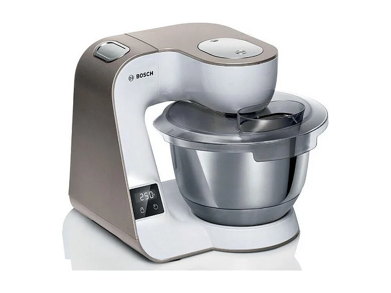 Bosch Robot pâtissier multifonction 3.9l 1000w blanc/champagne - mum5xw20