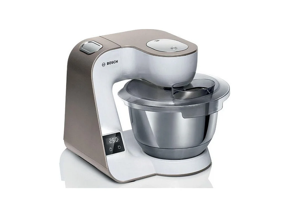 Bosch Robot pâtissier multifonction 3.9l 1000w blanc/champagne - mum5xw20