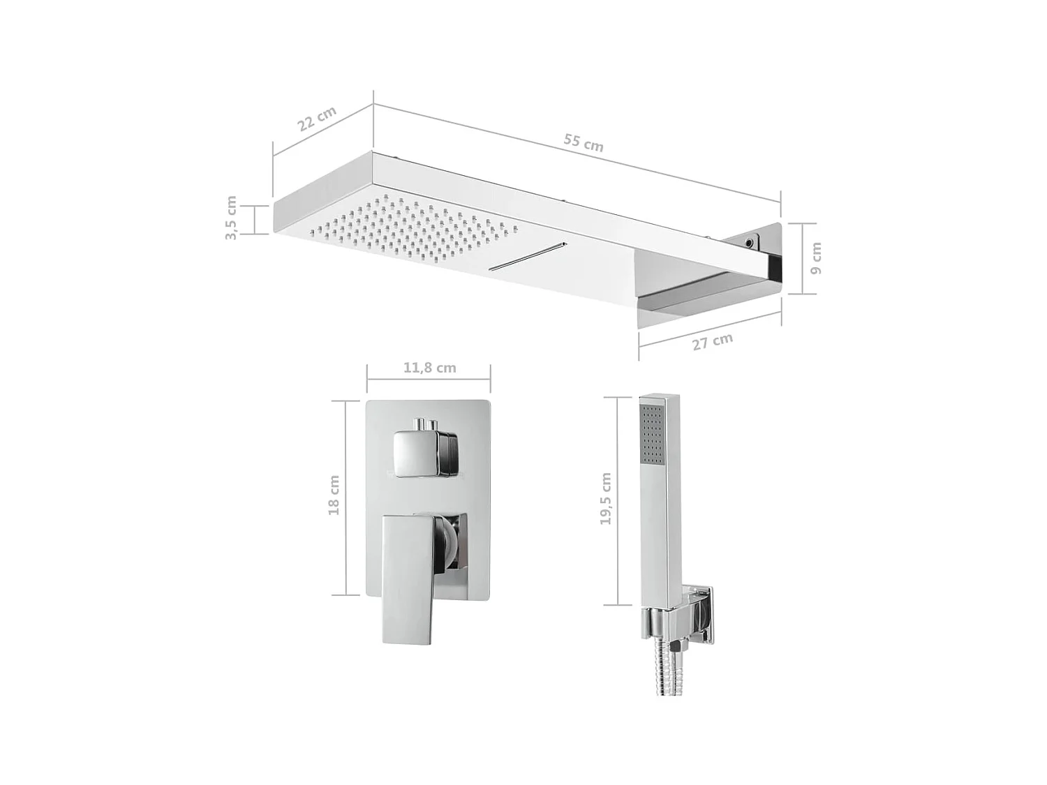 Sistema de ducha acero inoxidable 201 plata 02_0003105