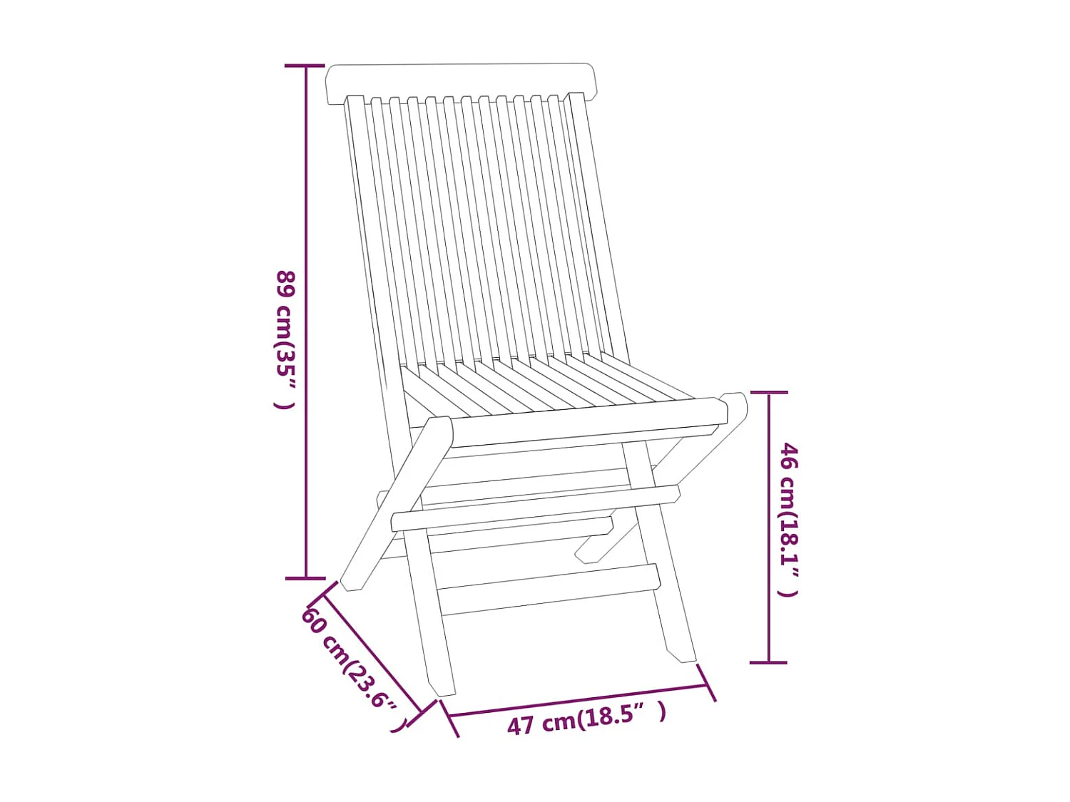 Ensemble de salle à bois marron 47 x 60 x 89 cm 02_0013601