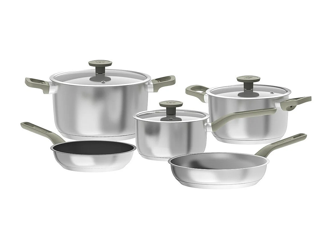 Berghoff Batterie de cuisine 5 pièces - 3950637