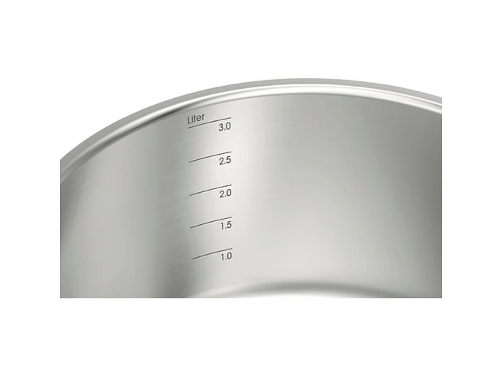 Bosch Batterie de cuisine 4 pieces acier inoxydable - HEZ9SE040