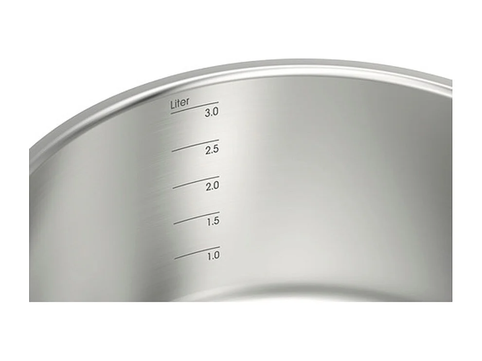 Bosch Batterie de cuisine 4 pieces acier inoxydable - HEZ9SE040