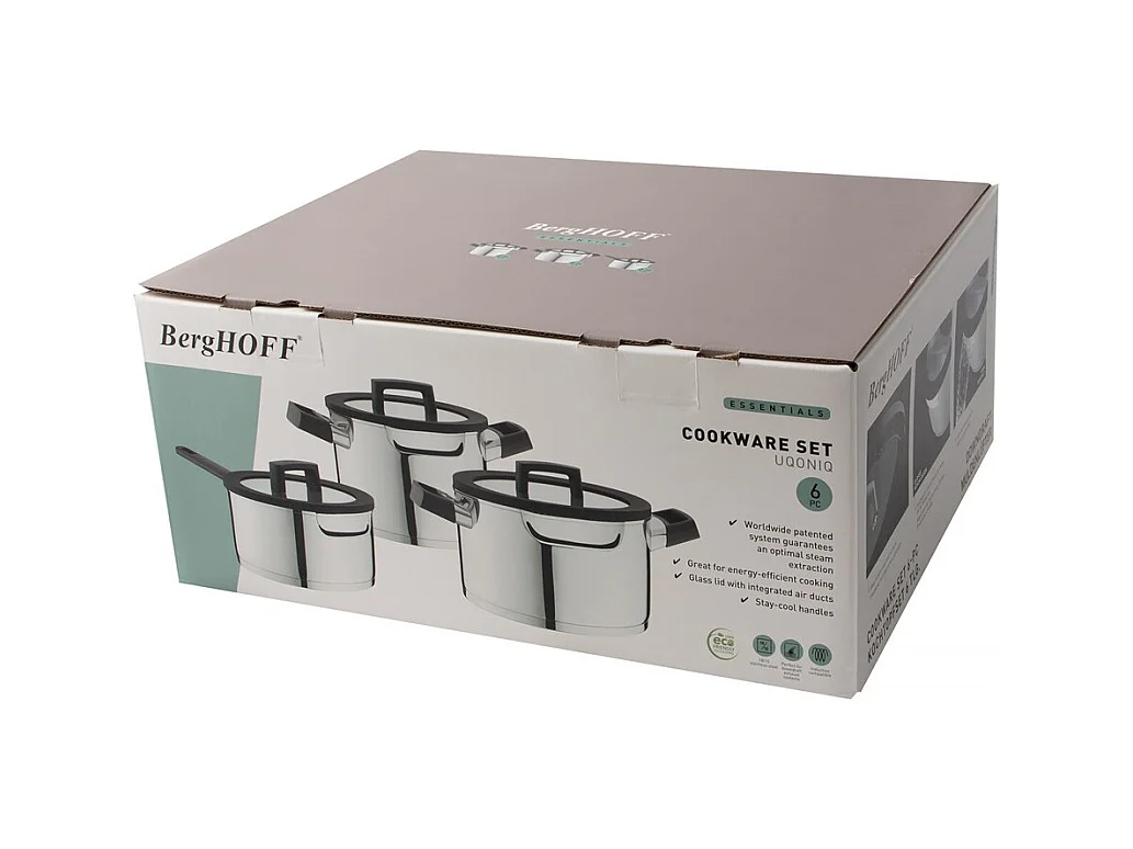 Berghoff Batterie de cuisine 4 pièces inox - 1315168