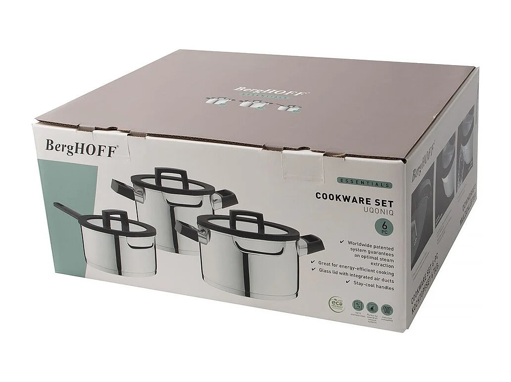 Berghoff Batterie de cuisine 4 pièces inox - 1315168