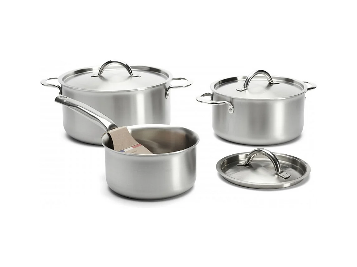 De Buyer Batterie de cuisine 3 pièces - 3601.06