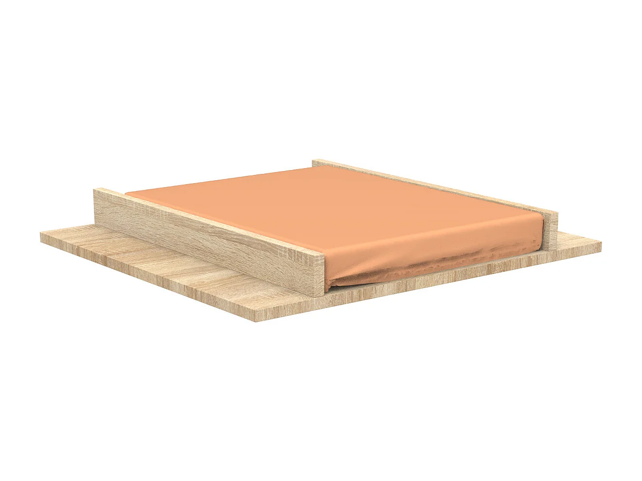 Plan à langer pour commode 3 tiroirs CAMILLE - Sauthon