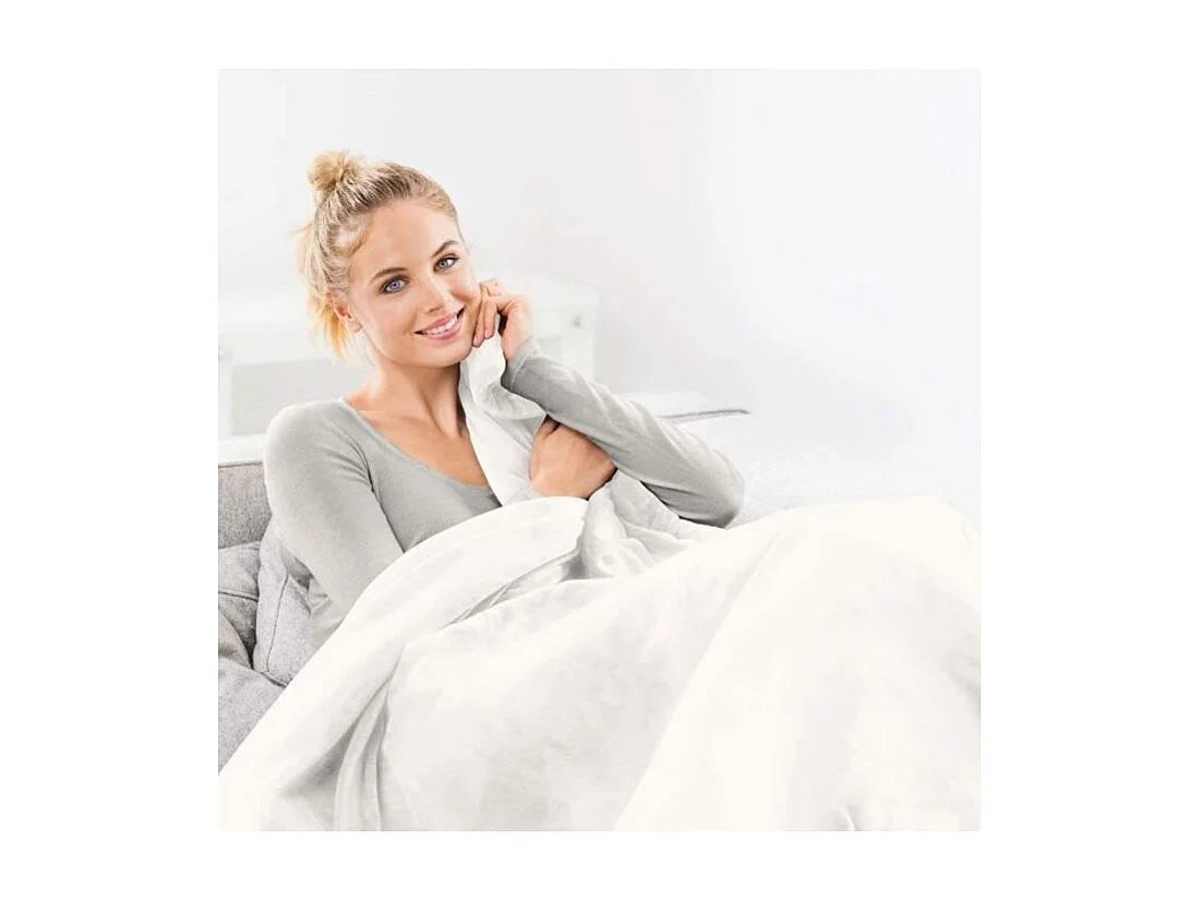 BEURER HD 75 - Couverture chauffante extra Cosy edition limitee - 180 x 130 - Gris