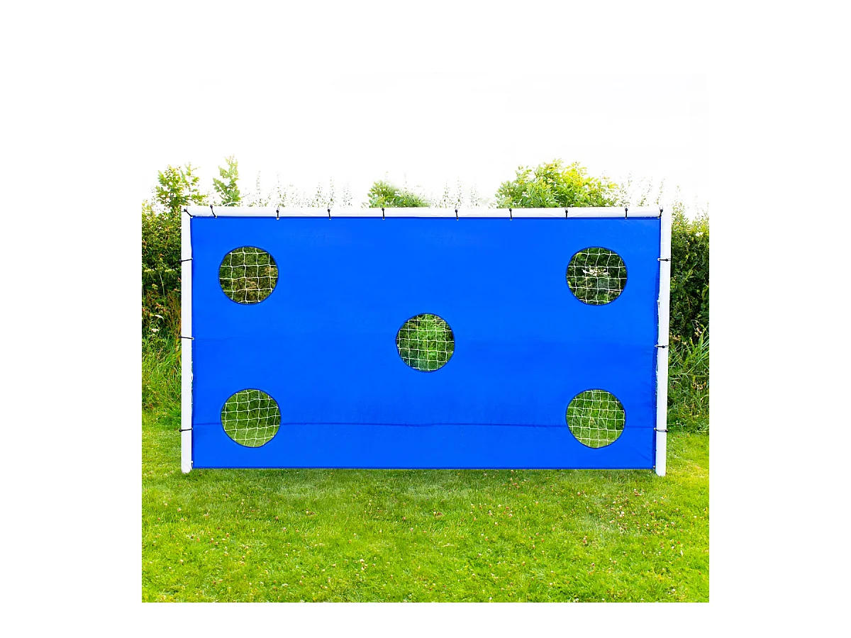 Portería Fútbol Impermeable Plegable Portátil 366x184cm Estuche Transporte y Hoja Meta