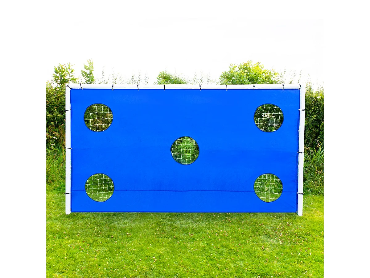 Portería Fútbol Impermeable Plegable Portátil 366x184cm Estuche Transporte y Hoja Meta