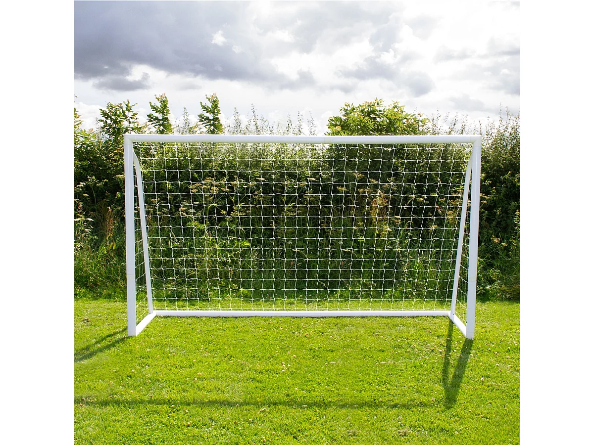 Portería Fútbol Impermeable Plegable Portátil 366x184cm Estuche Transporte y Hoja Meta