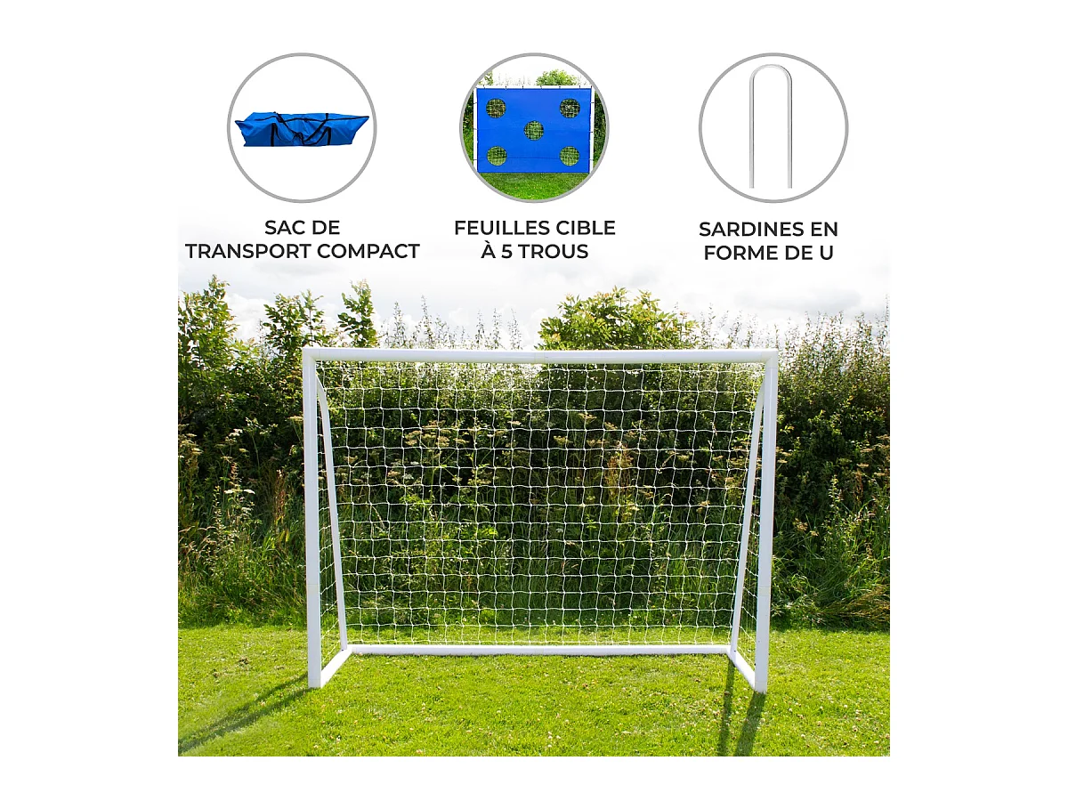 But de Football 2,4 x 1,8 m