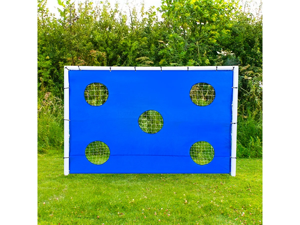 Portería Fútbol Impermeable Plegable Portátil 185x121cm Estuche Transporte y Hoja Meta