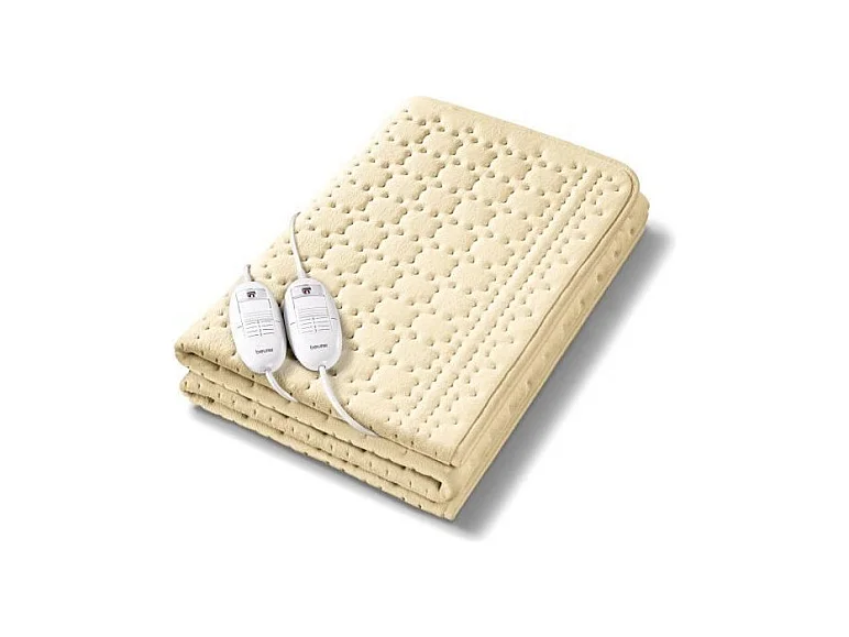 Elektrische deken Beurer UB 68 XXL voor 2 personen - Fleece - 2 x 60W - 150 x 160 cm
