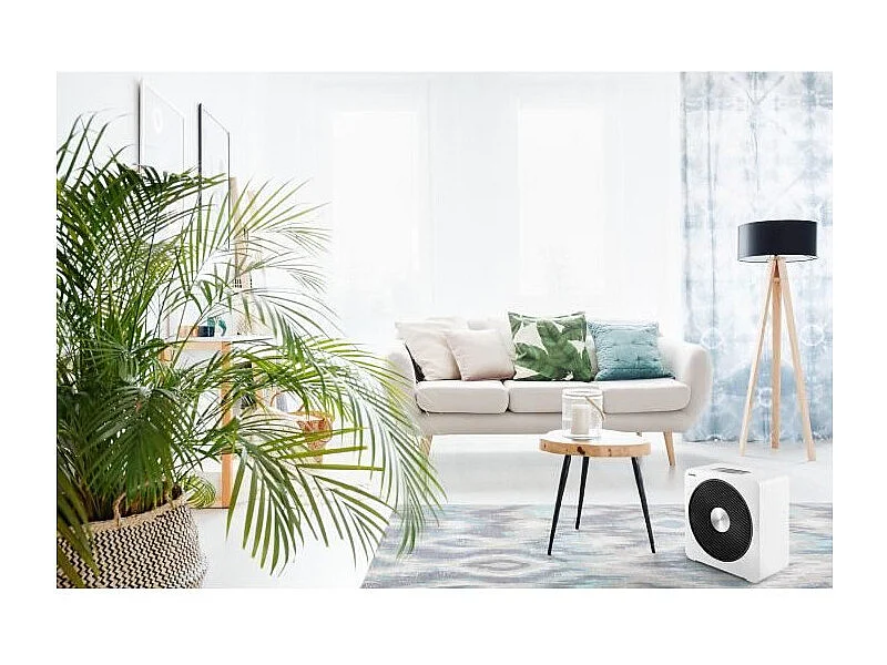 Chauffage céramique - 2500 W - DOMO - DO7344H - 34,8 x 18,3 x 35,2 cm - Blanc