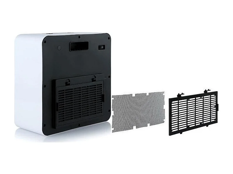 Chauffage céramique - 2500 W - DOMO - DO7344H - 34,8 x 18,3 x 35,2 cm - Blanc