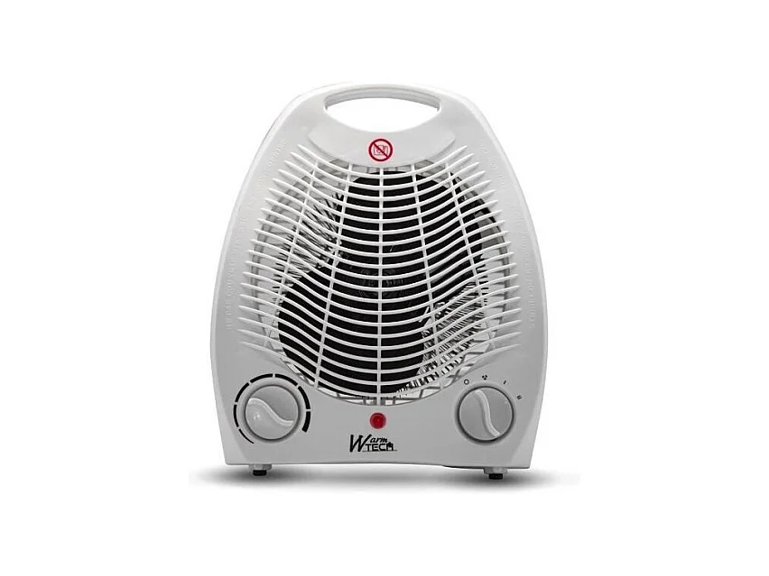 Chauffage soufflant - 2000W - WARM TECH - 240V - Jusqu'a 15m3 - Blanc