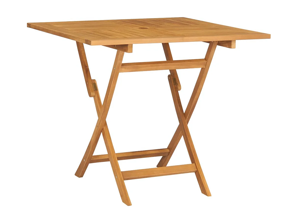 Cymir  Ensemble à manger de jardin 5 pcs Bois de teck massif