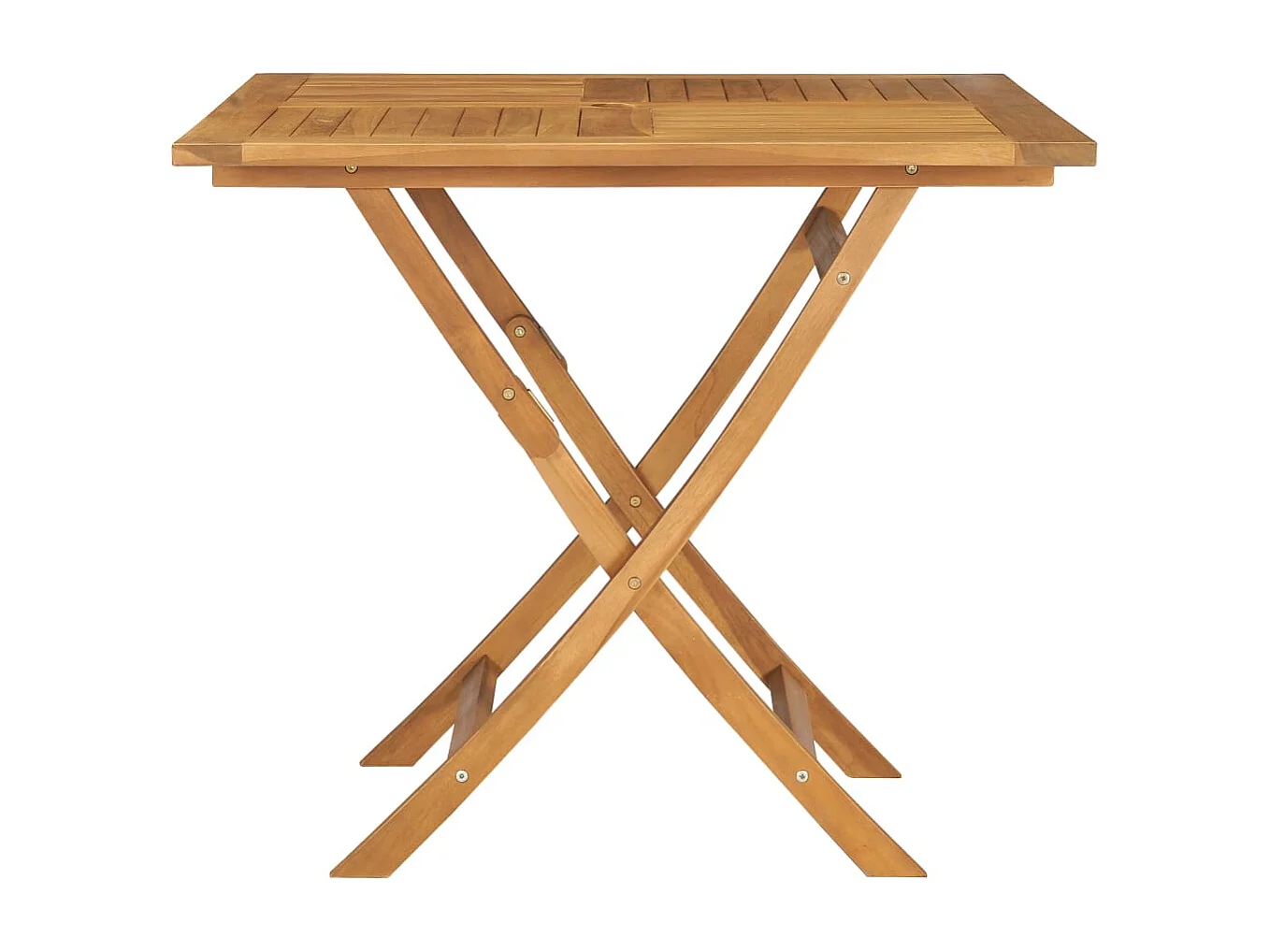 Cymir  Ensemble à manger de jardin 5 pcs Bois de teck massif