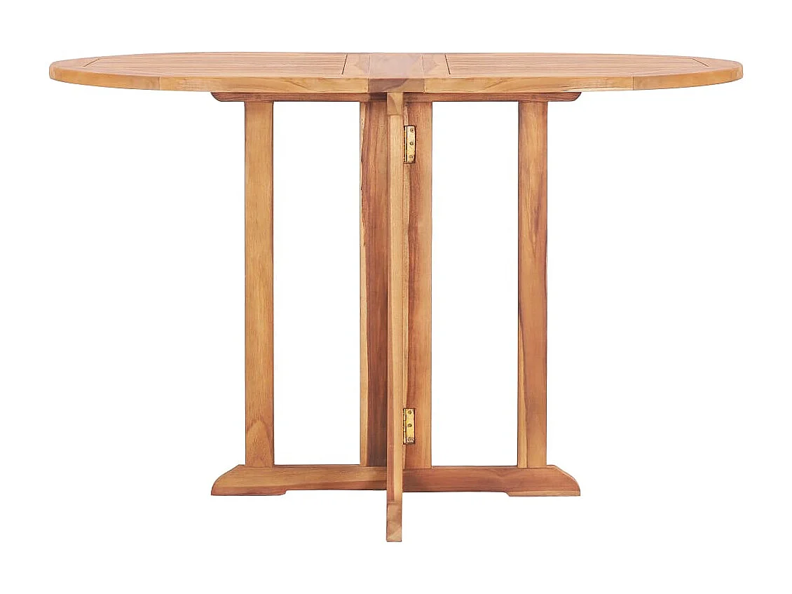 Garden Furniture -  5-delige Tuinset inklapbaar massief teakhout