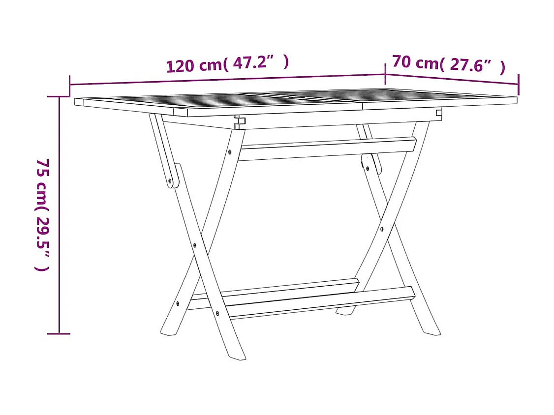 Rianka  Ensemble à manger de jardin 5 pcs Bois de teck massif