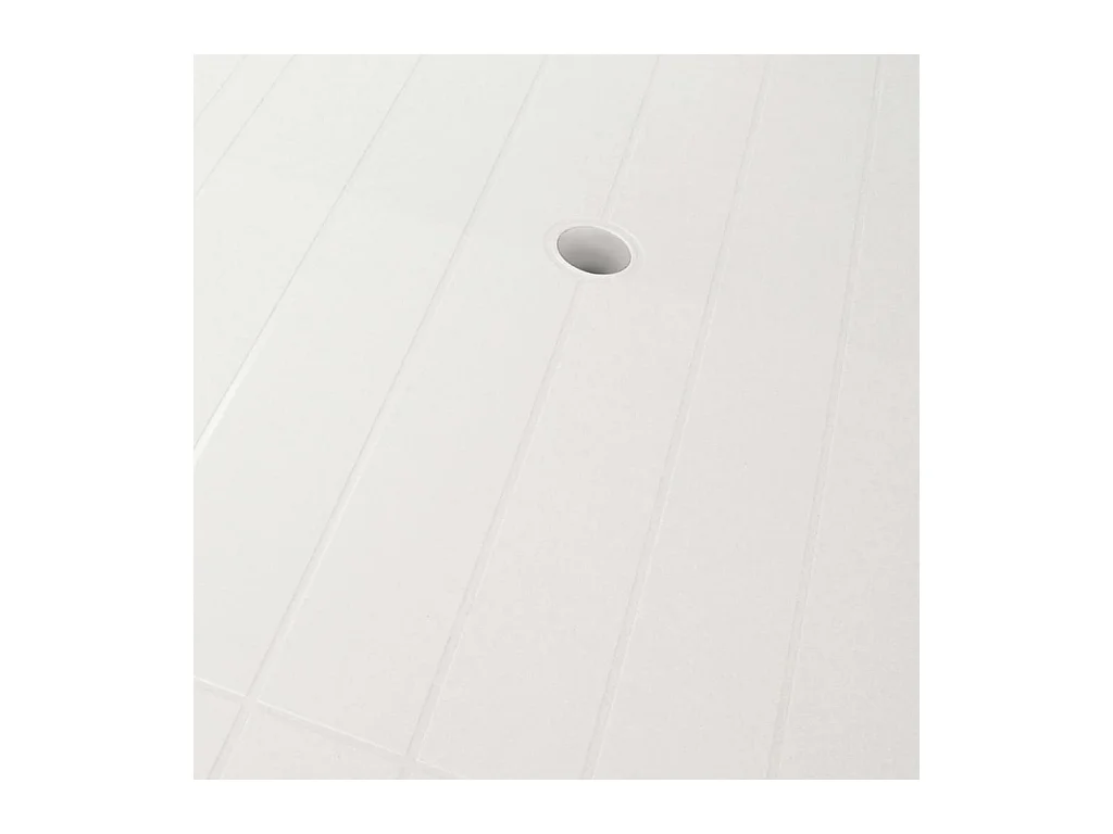 Gullspång  Ensemble à manger d'extérieur 7 pcs Plastique Blanc