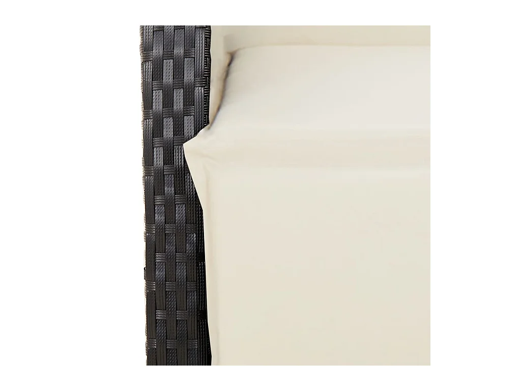 Essex  9-delige Tuinset poly rattan zwart