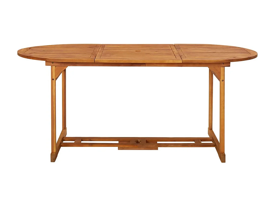 Sint-Gillis-Waas  Ensemble à manger de jardin 9 pcs bois massif d'acacia