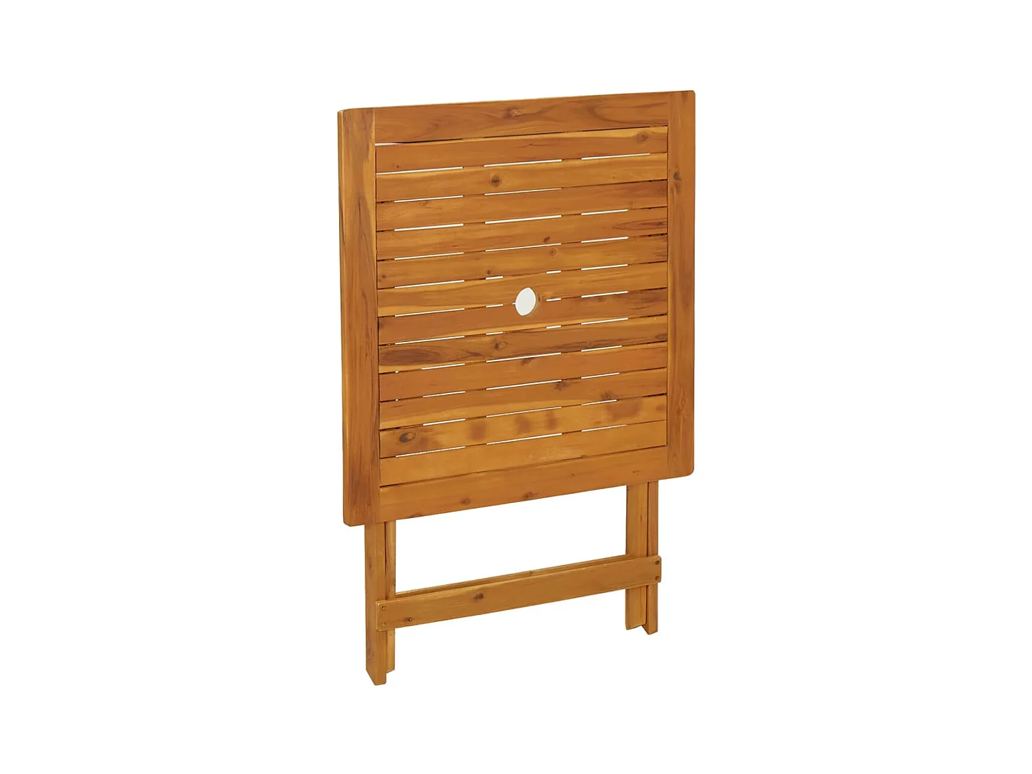 Aghaboe  Ensemble à manger de jardin pliable 3 pcs Bois d'acacia solide