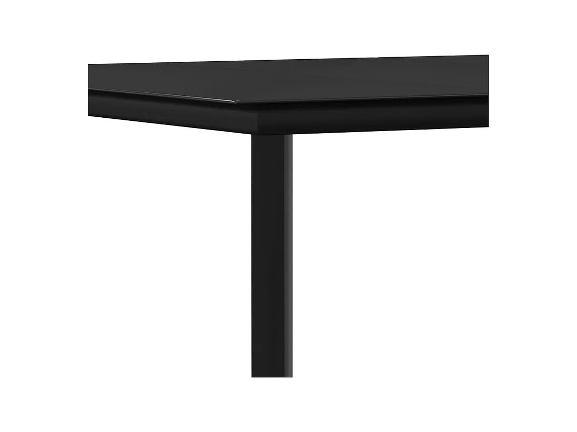 Ephrata  Ensemble à manger de jardin 5 pcs coussins résine tressée acier