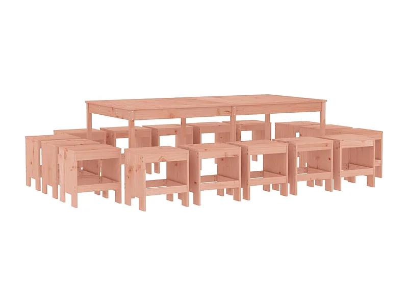 Louis-Philippe-Francis  17-delige Tuinset massief douglashout