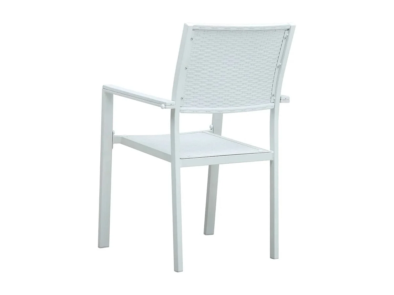 Vejby  Ensemble à manger de jardin 5 pcs Blanc