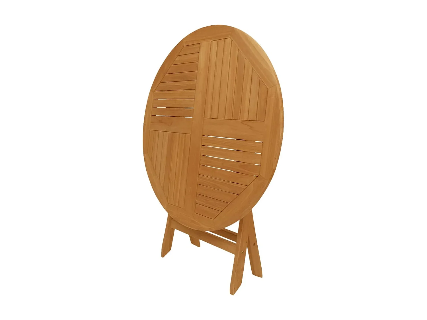 Garden Furniture -  Ensemble à manger de jardin 5 pcs Bois de teck massif