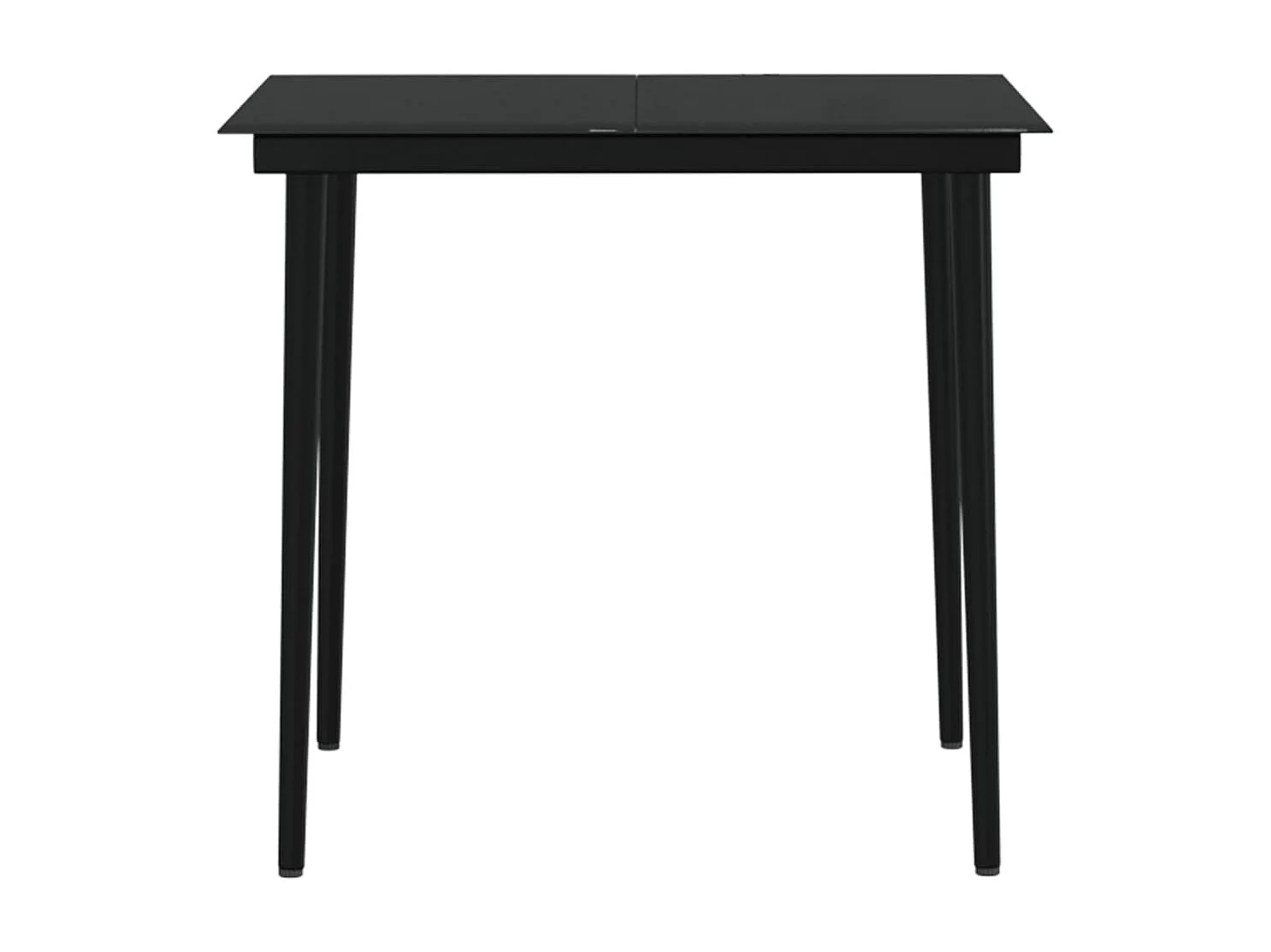 Coole  3-delige Tuinset met kussens zwart