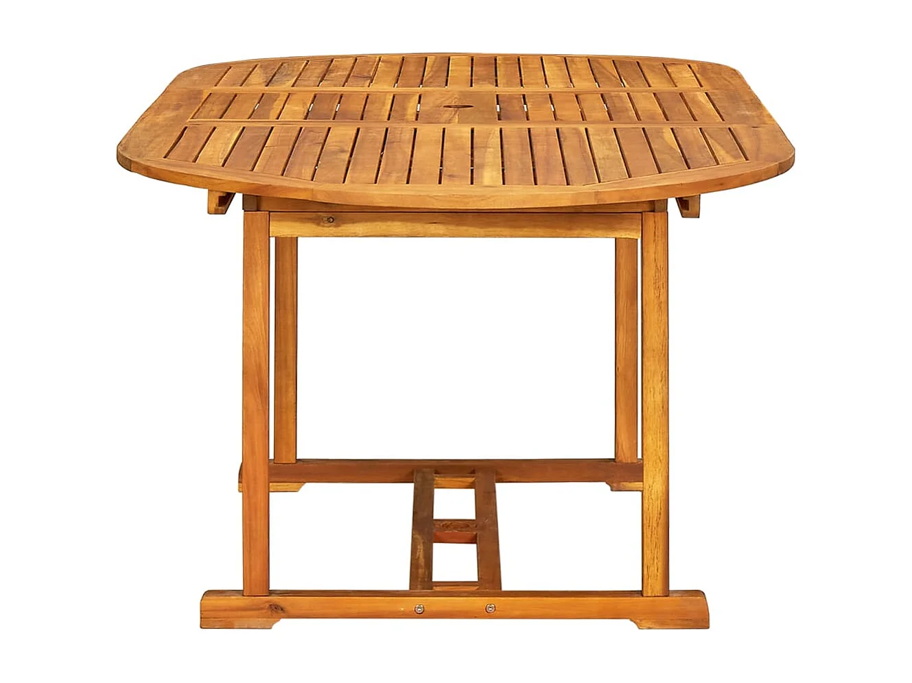 Yljo  Ensemble à manger d'extérieur 7 pcs Bois d'acacia solide